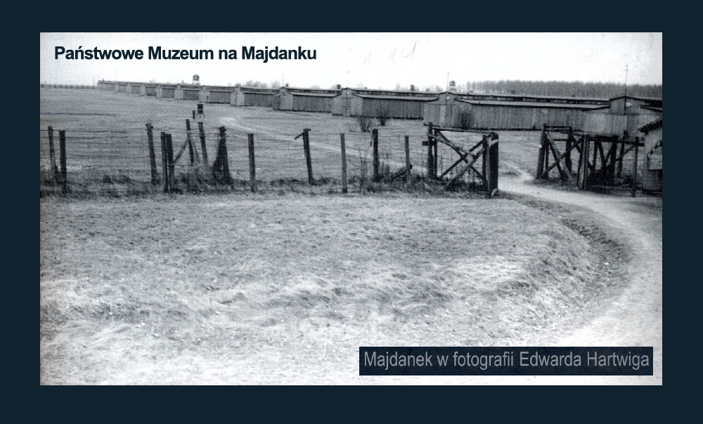 Majdanek w fotografii Edwarda Hartwiga