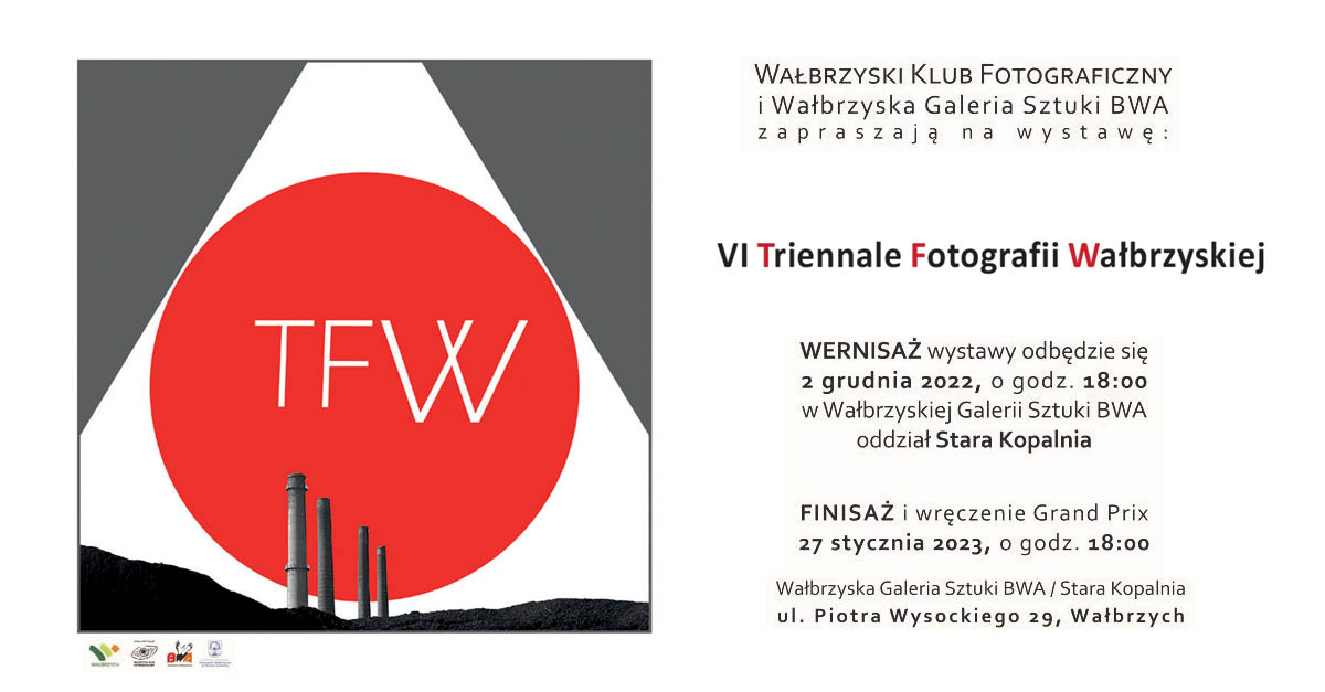 VI Triennale Fotografii Wałbrzyskiej - wystawa fotografii - WGS BWA Galeria Centrum Ceramiki Unikatowej Wałbrzych