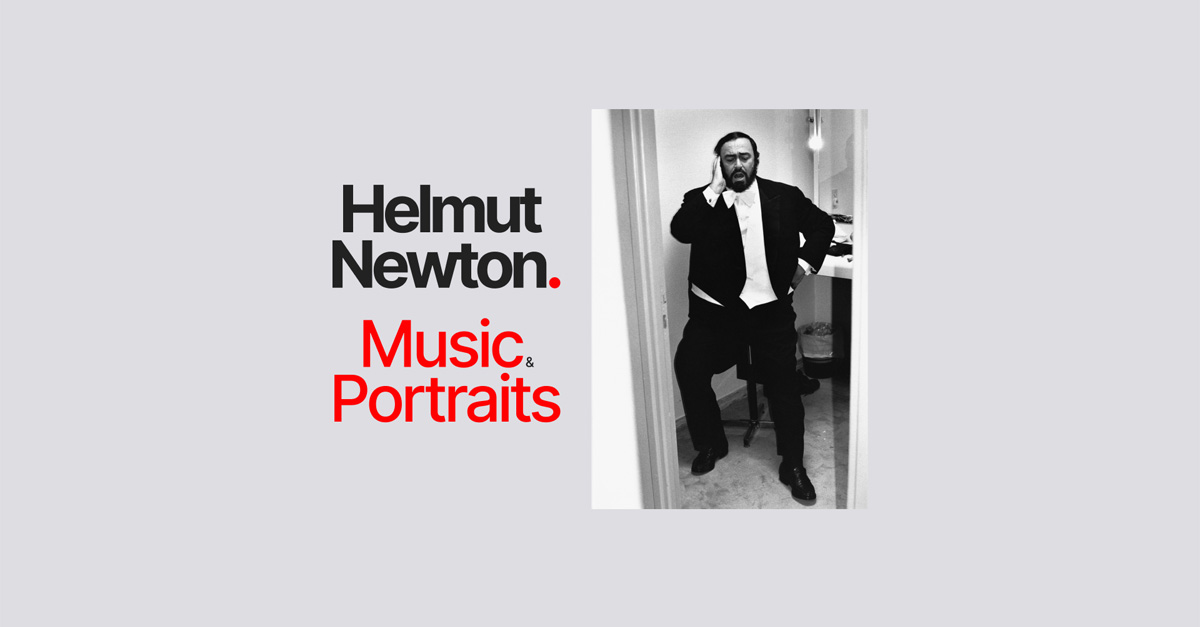 Helmut Newton. Music & Portraits - wystawa fotografii Galeria Poziom 4 Filharmonia im. Mieczysława Karłowicza Szczecin