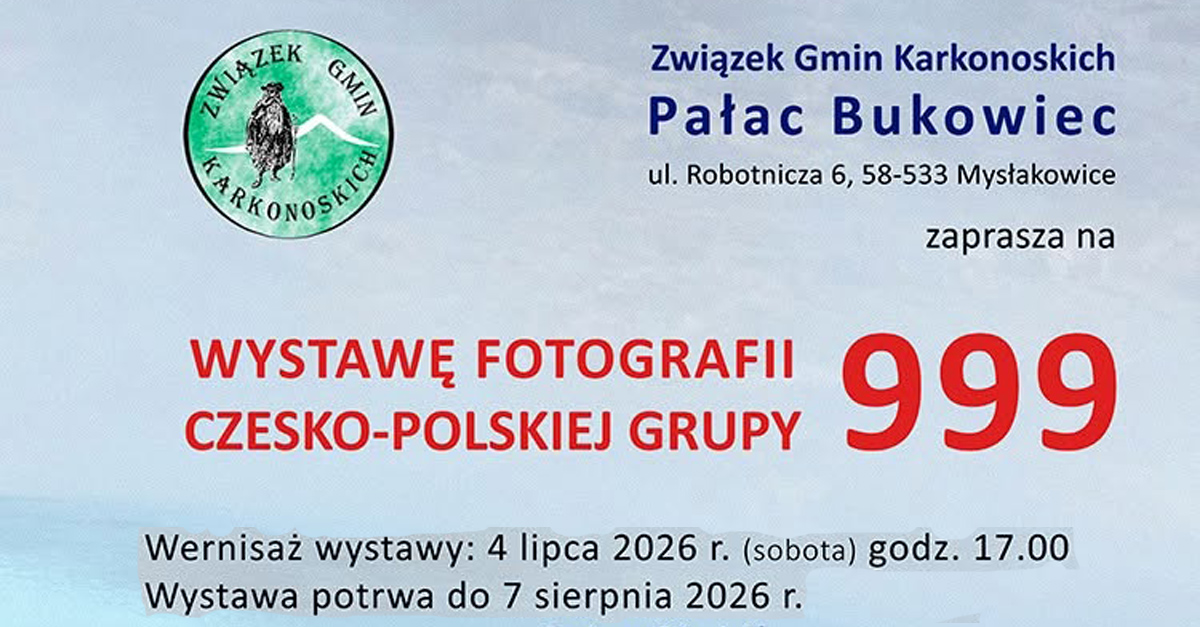 999 - wystawa fotografii Pałac Bukowiec