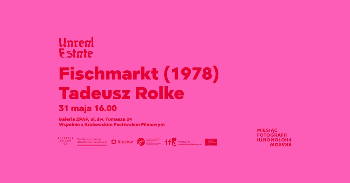 Tadeusz Rolke - Fischmarkt (1978) - wystawa fotografii Galeria ZPAF Kraków