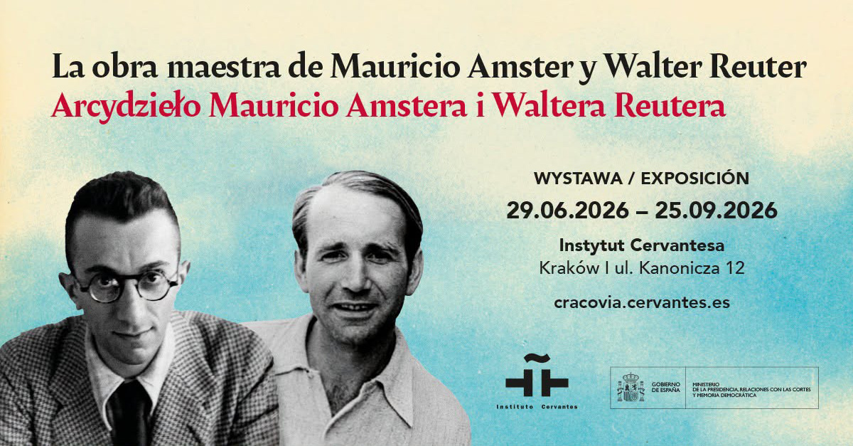 Arcydzieło Mauricio Amstera i Waltera Reutera - wystawa fotografii Instytut Cervantesa Kraków