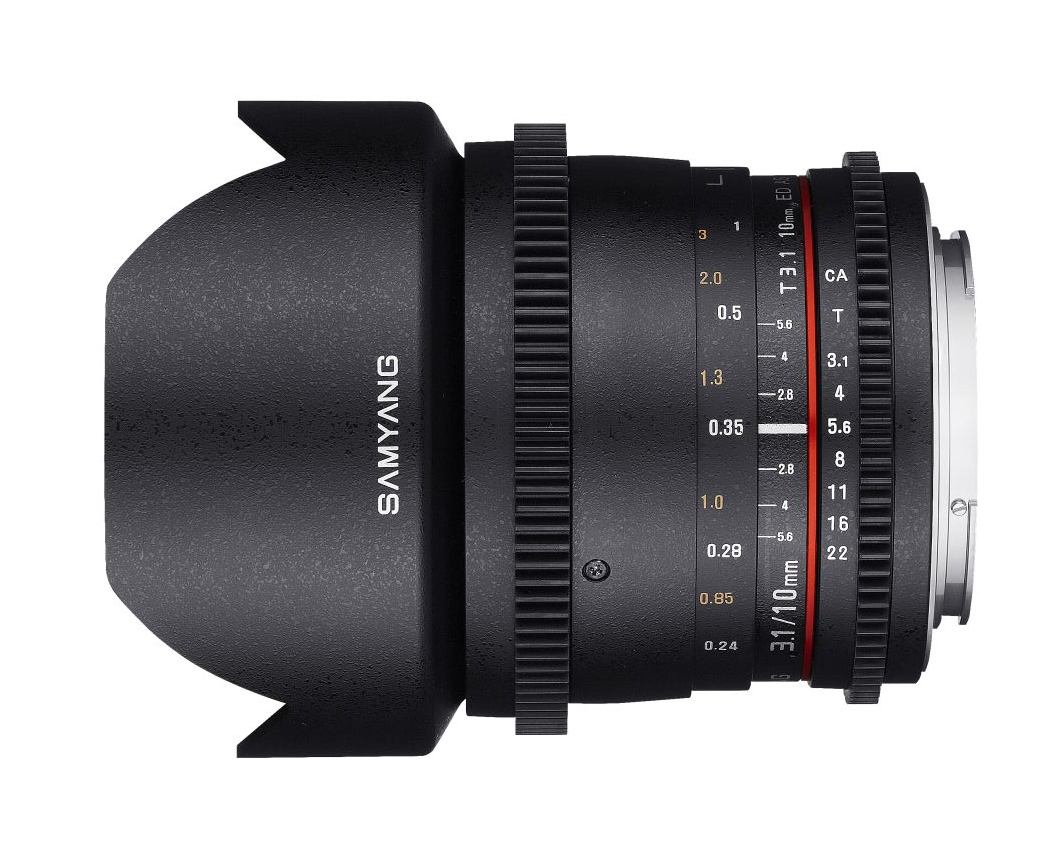 Samyang 10mm T3.1 ED AS NCS CS