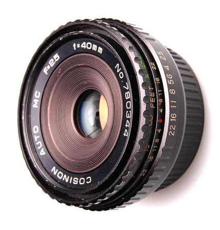 Cosinon Auto MC 40mm f/2.5