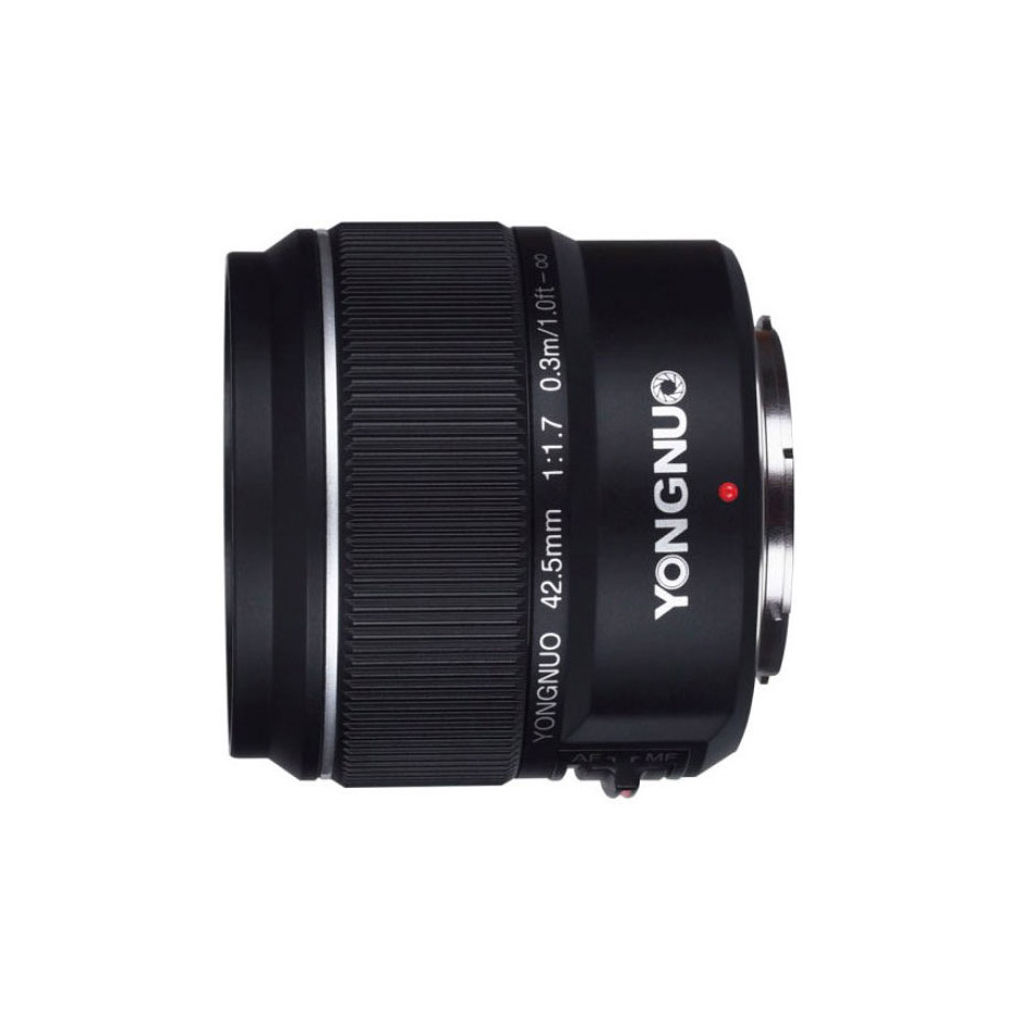 Yongnuo 42.5mm f/1.7 MFT