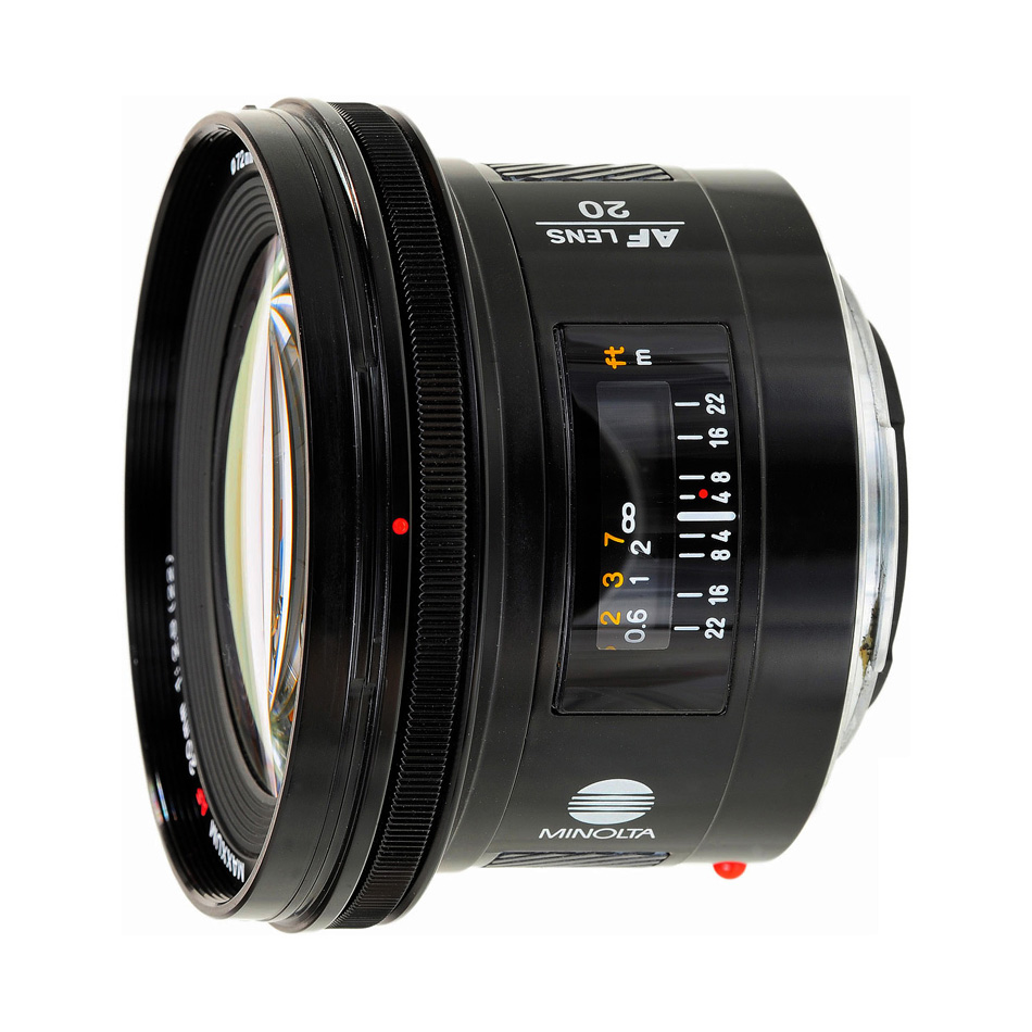 Minolta AF 20mm f/2.8