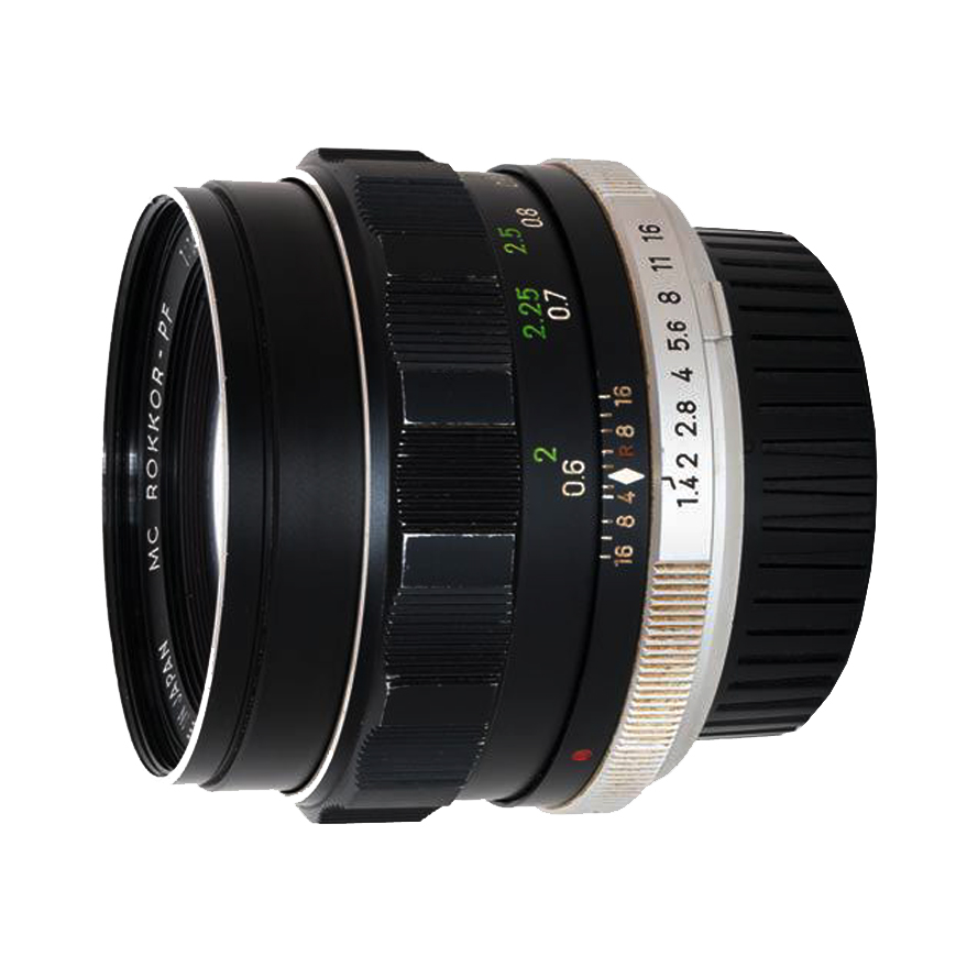 Minolta MC Rokkor-PF 58mm f/1.4