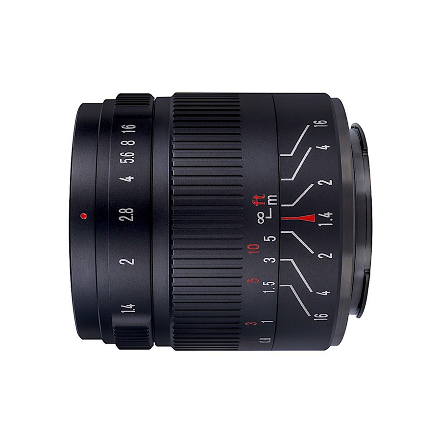 7Artisans 55mm f/1.4 II