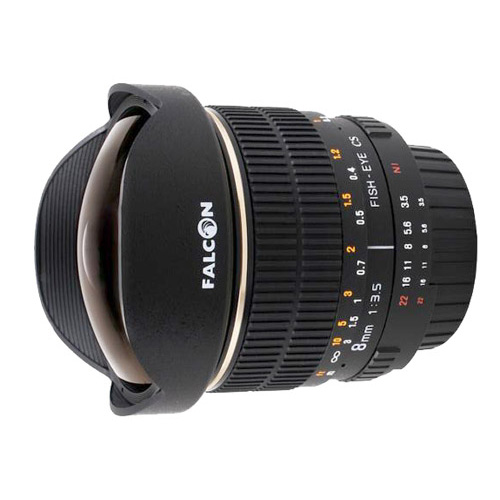 Falcon 8 mm f/3.5 ED MC Aspherical Fish-eye