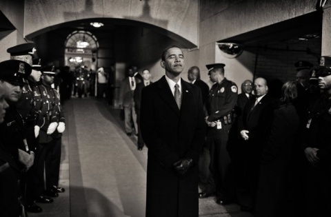 I Nagroda 53. edycji World Press Photo w kategorii: People in the News Stories, Charles Ommanney, United Kingdom, Getty Images for Newsweek, Inauguration Day, Washington DC, 20 January