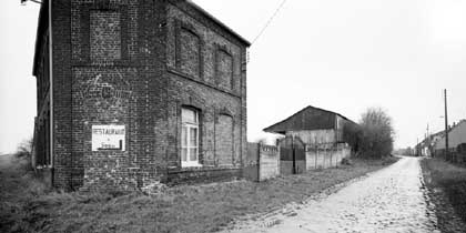Jean Pierre Gilson / Sur les parcours pavés du Paris - Roubaix
