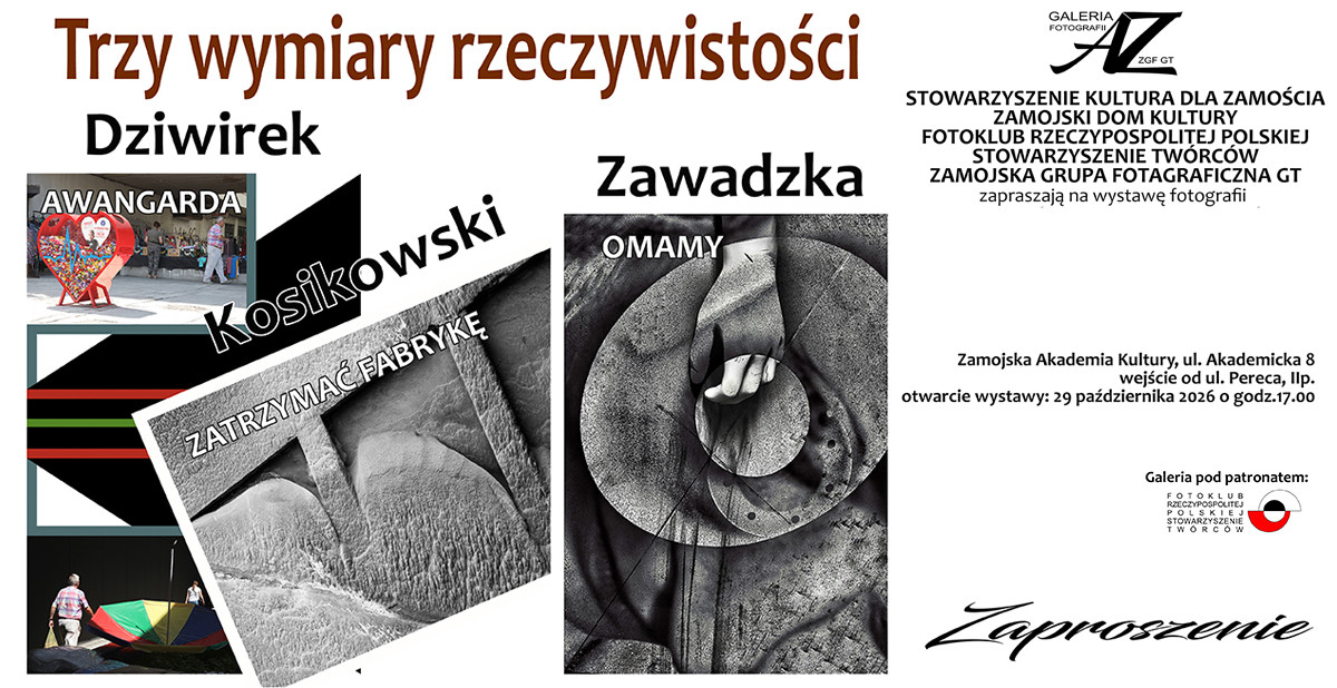 Trzy wymiary rzeczywistości